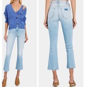 MOTHER Sky Blue Ankle Jeans size 31 crop